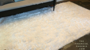 DIY Faux Fur Rug