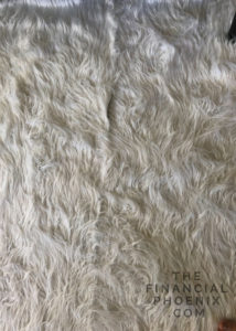 DIY Faux Fur Rug