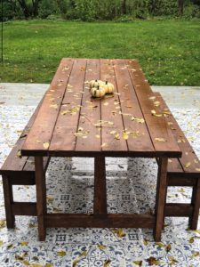 DIY Farmhouse Table